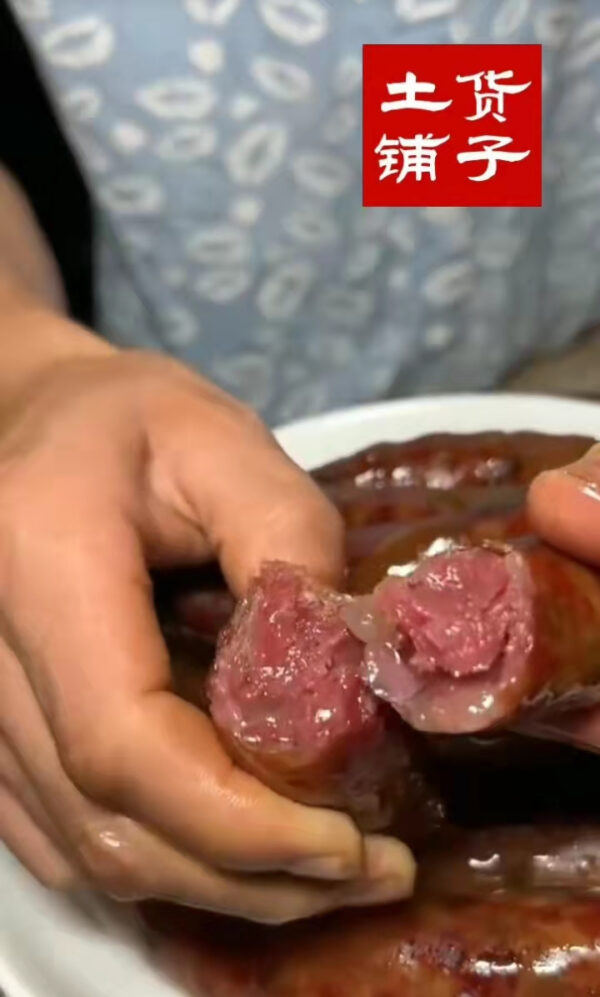 好吃到哭的舔碗匠农家自制香肠，真正的山里农家味！ - Image 3